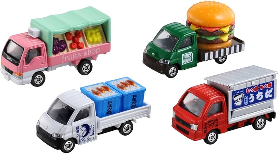 Amazon | トミカ あつまれ! トミカのたべものやさん | ミニカー・ダイ