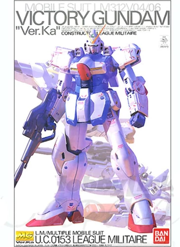 Amazon.com: LM312V04 V Gundam Ver.Ka (MG) (1/100 scale Gundam
