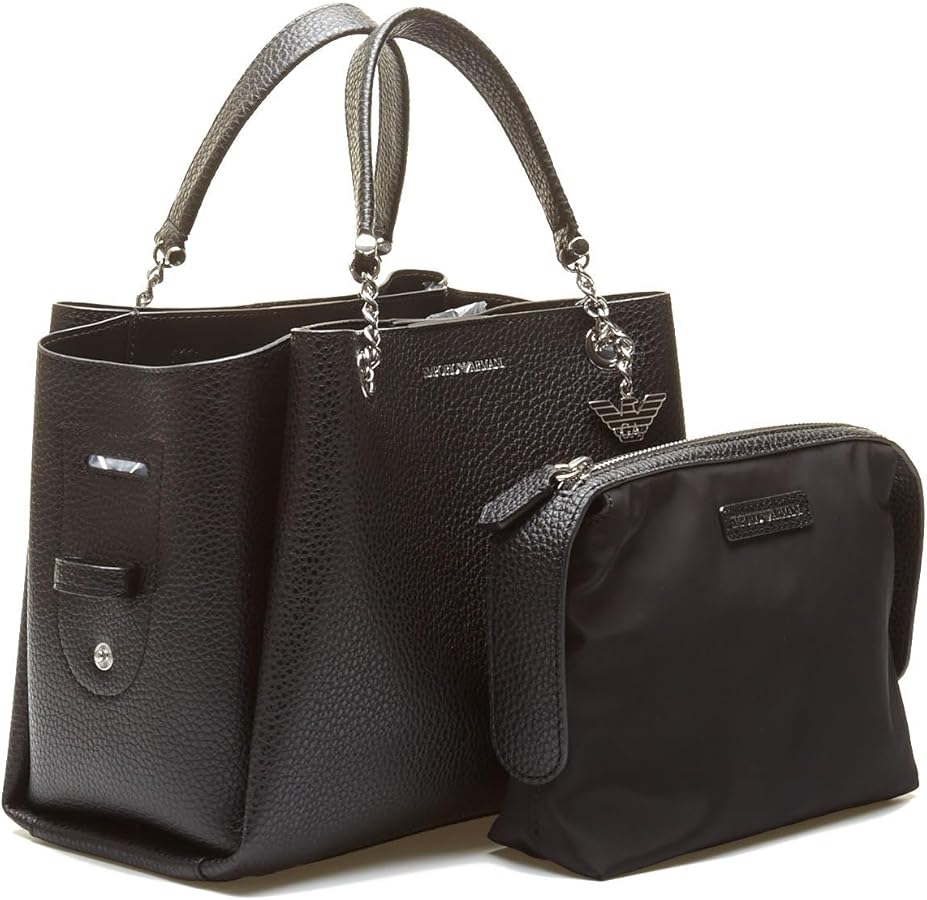 Emporio Armani Convertible Shoulder/Crossbody Bag: Handbags