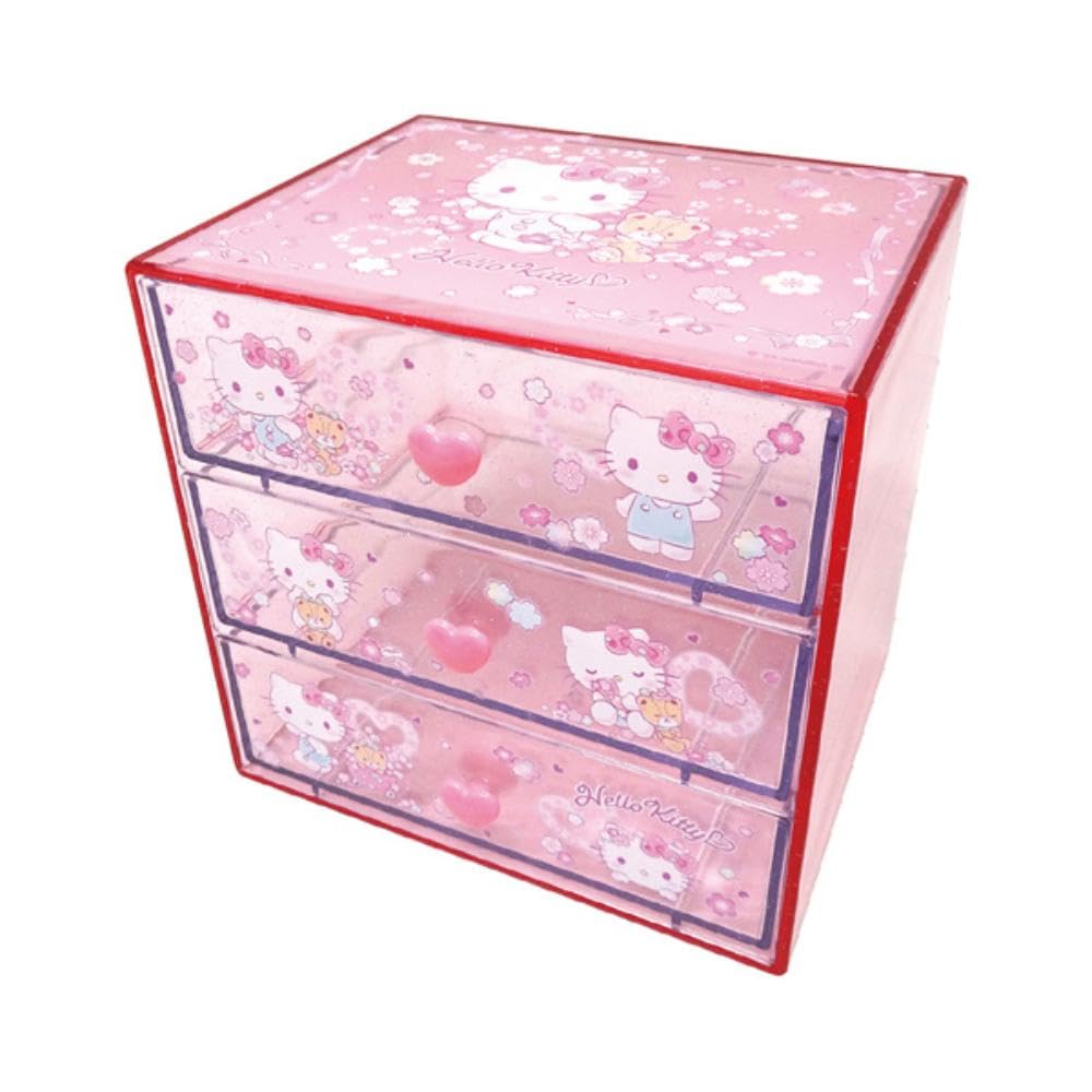 u*1様 Hello Kitty 4段チェスト u*1様 Hello Kitty 4