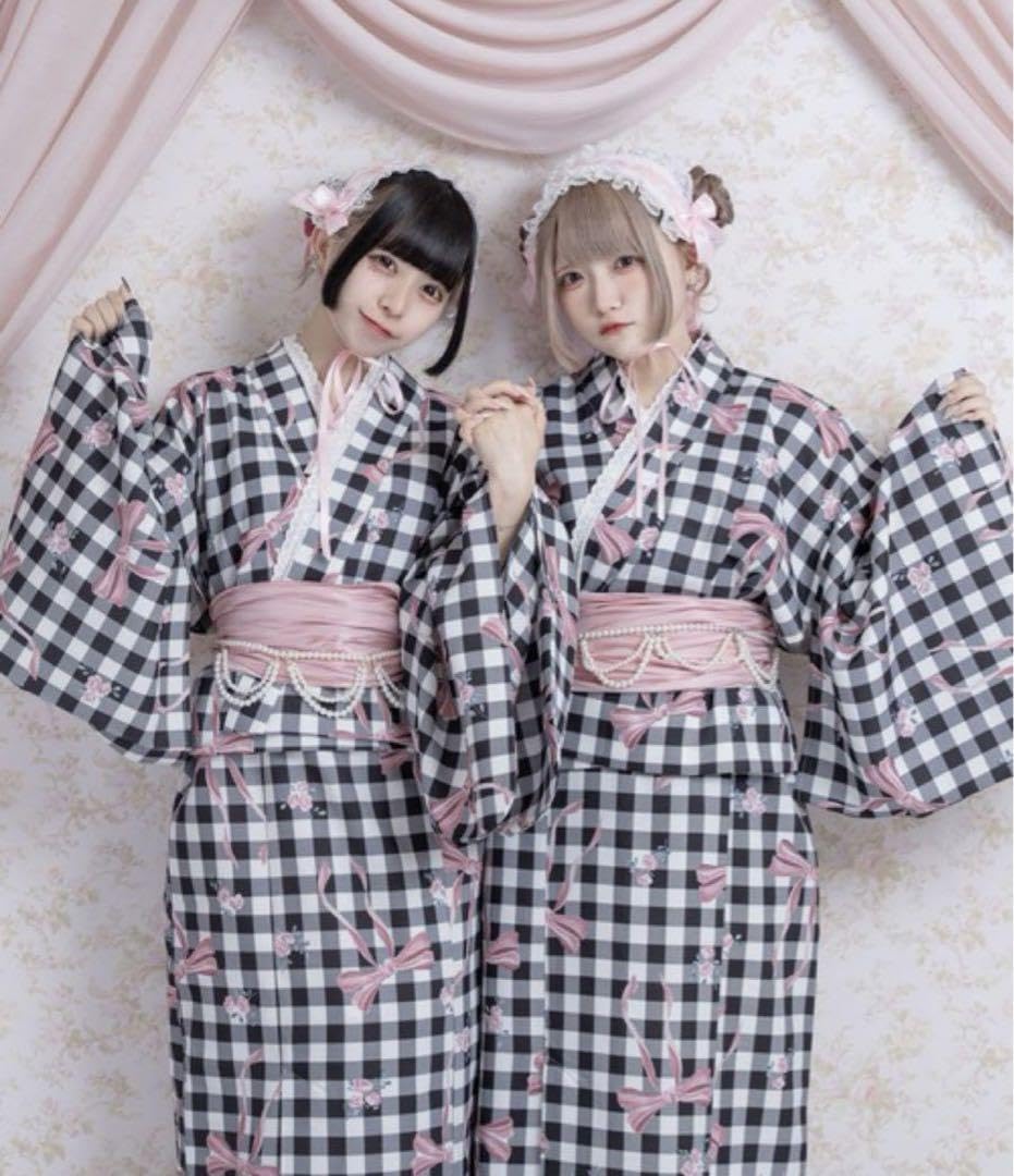 Amazon.co.jp: Pal elfy パルエルフィー 浴衣 Mサイズ 量産型 地雷