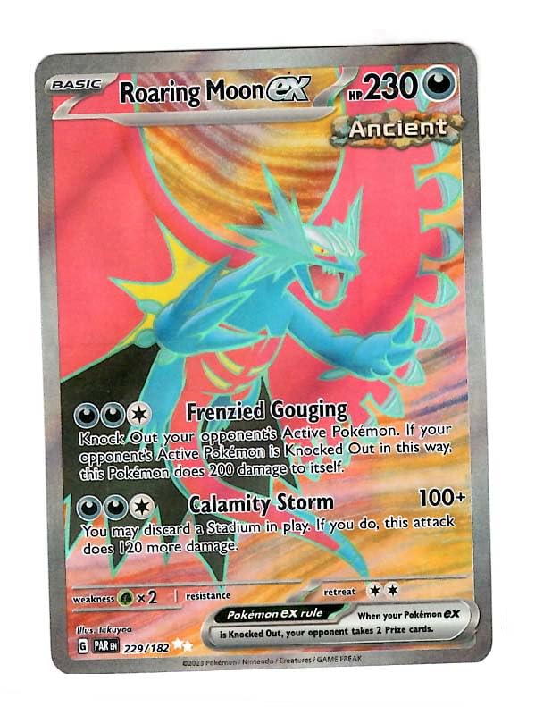 Pokemon - Roaring Moon ex 229/182 - Paradox Rift - Full Art