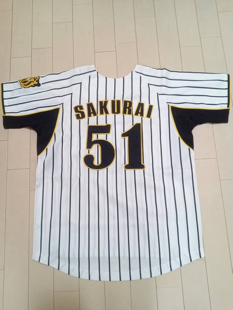 Amazon.co.jp: 阪神Tigers タイガース ＃51 桜井広大選手 レプリカ