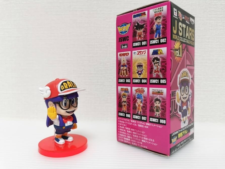 少年ジャンプ アラレちゃん・キン肉マン・空条承太郎 ワーコレ 出品