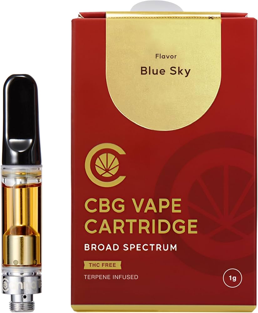 Amazon | CannaTech CBG リキッド 45% (Blue Sky) カートリッジ 1g CBG