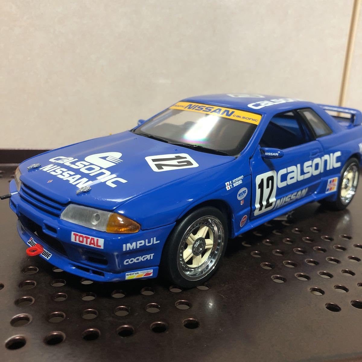絶版品 京商 スーパーテン カルソニック スカイラインGT-R ボディ