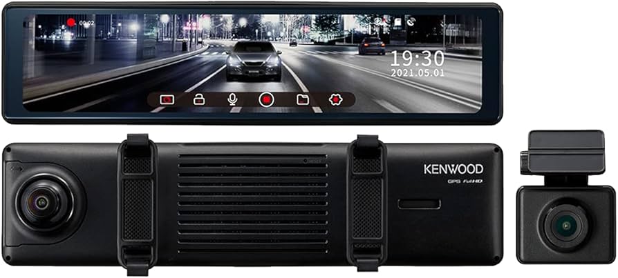 Amazon | ケンウッド ドライブレコーダー rear DRV-EM4700 ミラー型