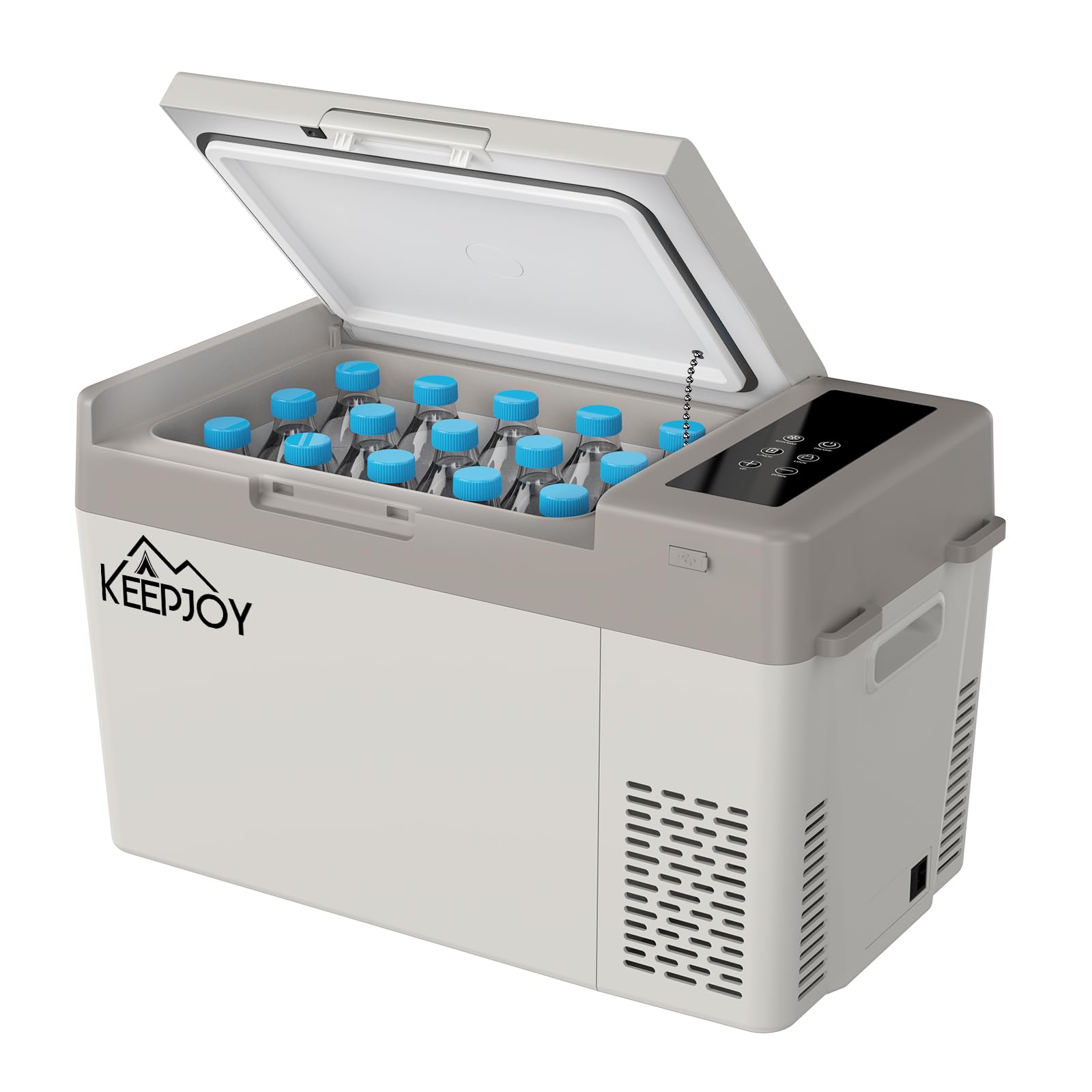 Amazon.co.jp: KEEPJOY 車載冷蔵庫 24L ポータブル冷蔵庫