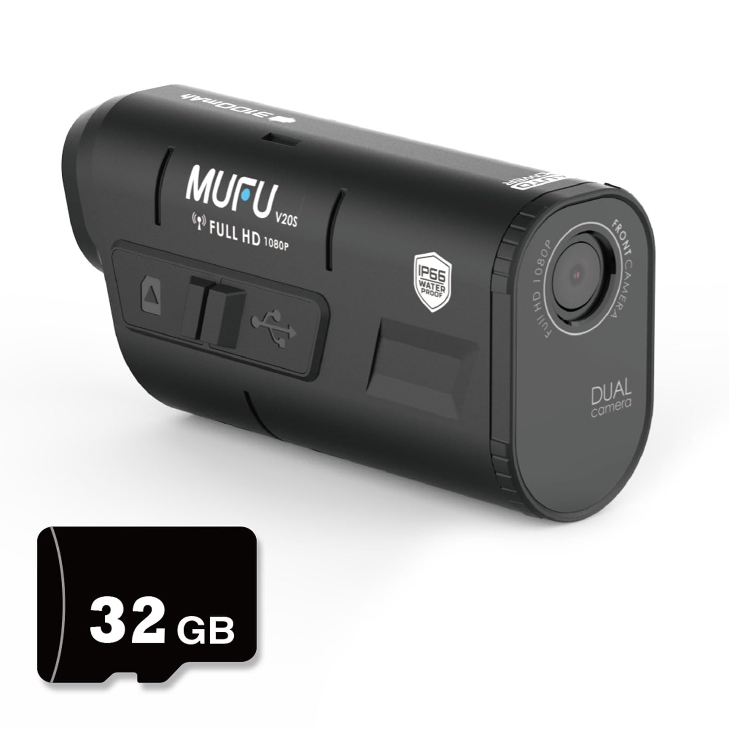 Amazon.co.jp: ドライブレコーダー バイク用 2カメラ 前後同時録画