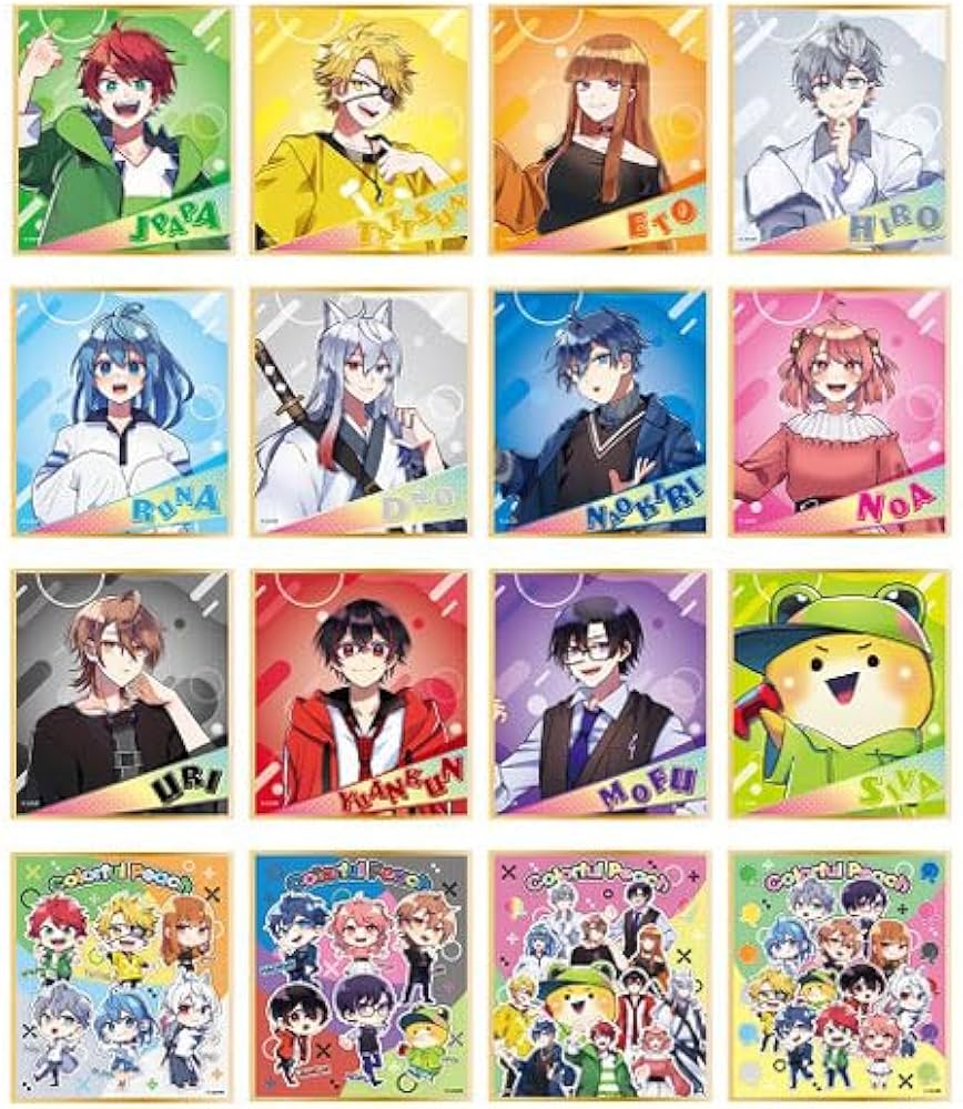 Amazon.co.jp: カラフルピーチ 色紙コレクション 16個入りBOX : おもちゃ