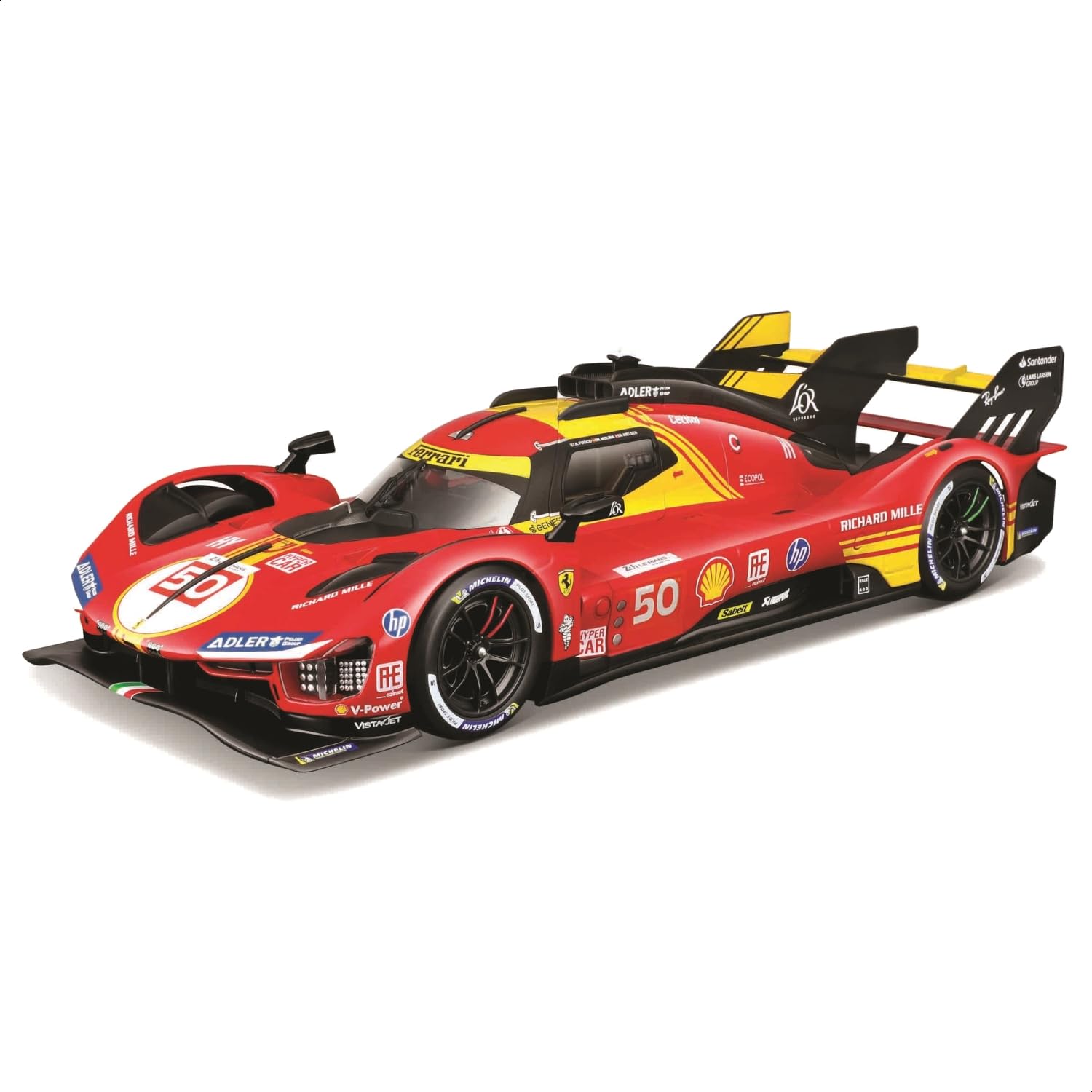 Amazon.com: Bburago - Ferrari 499P LMH 24H Le Mans Champion 2024