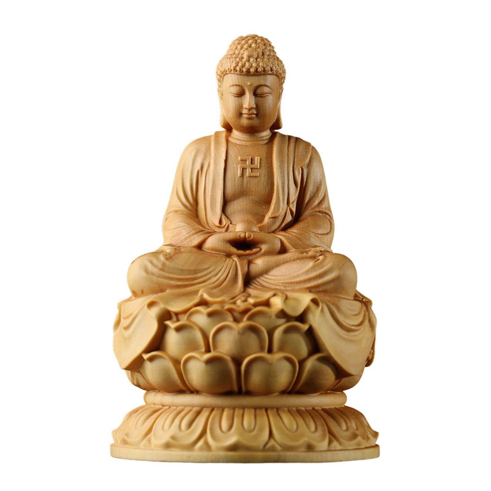 Amazon｜仏像 釈迦如来像 曹洞宗 釈迦如来座像 【如来】お釈迦様 蓮台