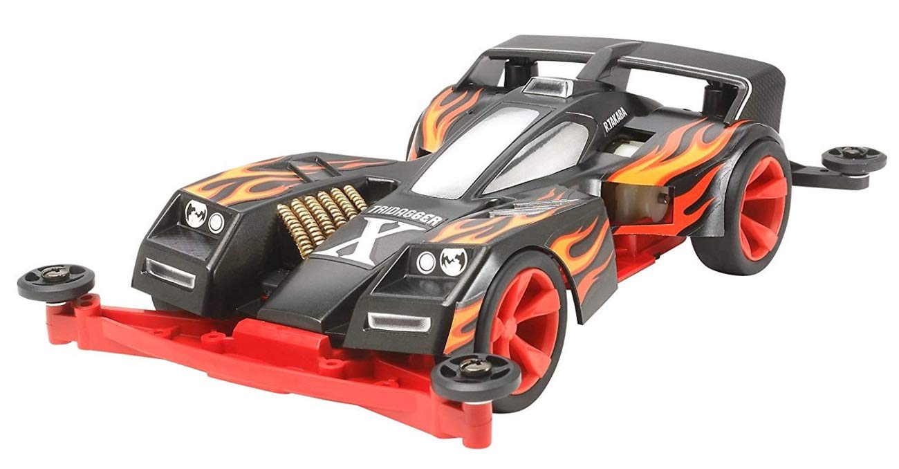 Amazon.com: Tamiya Fullcowl Mini 4WD Series No.33 Tridagger X