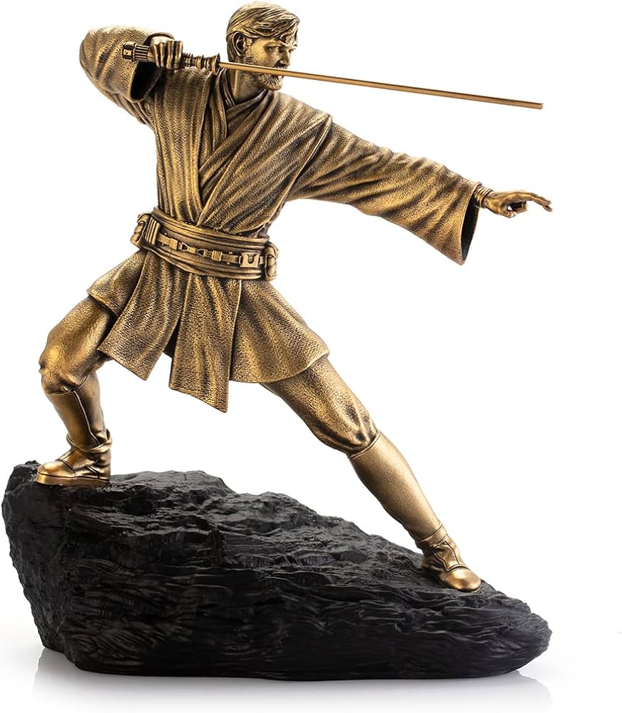 Amazon.co.jp: Royal Selangor ピューター 限定版 金箔 OBI-Wan