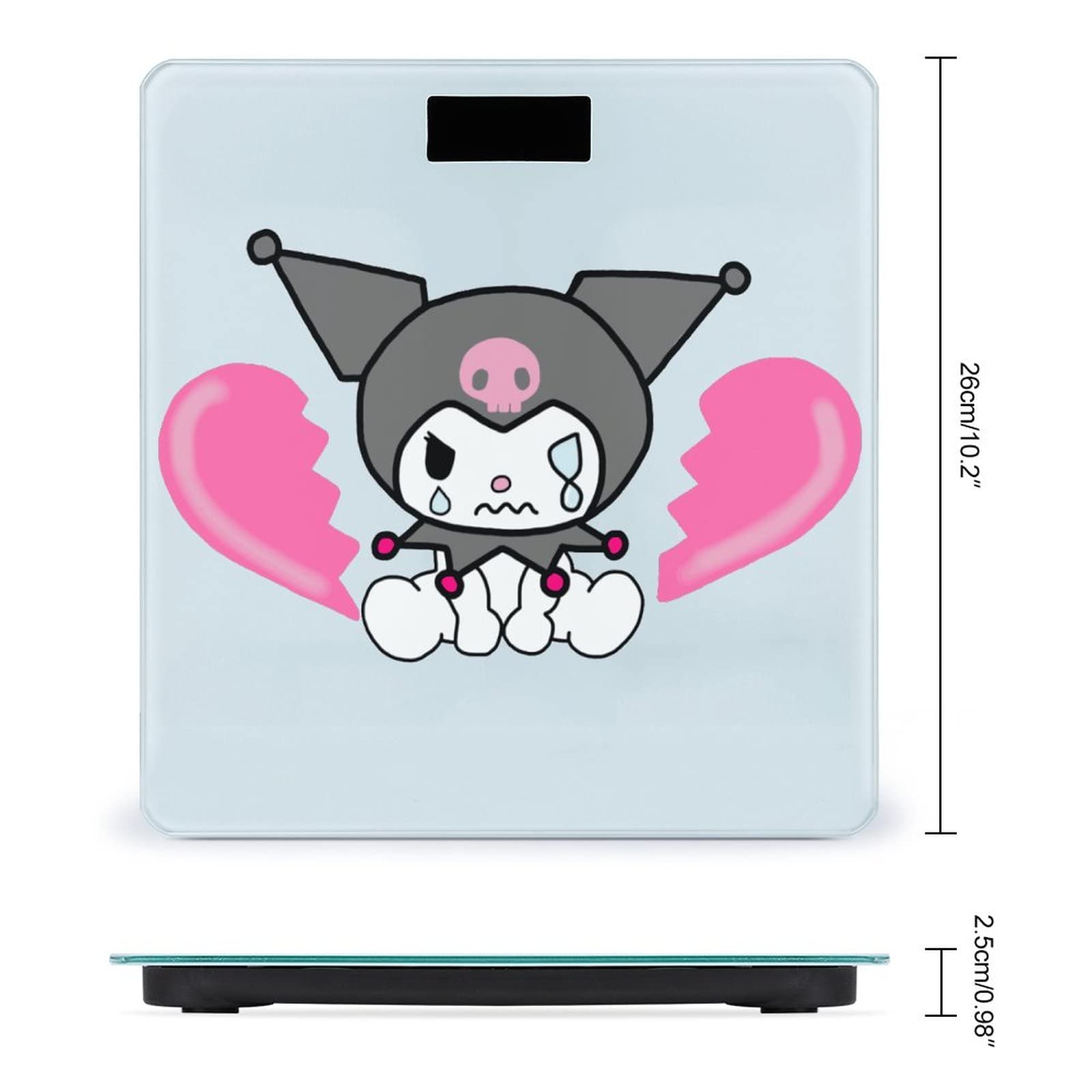 Amazon.co.jp: 体重計 クロミ ちゃん デジタル シンプル 電子スケール