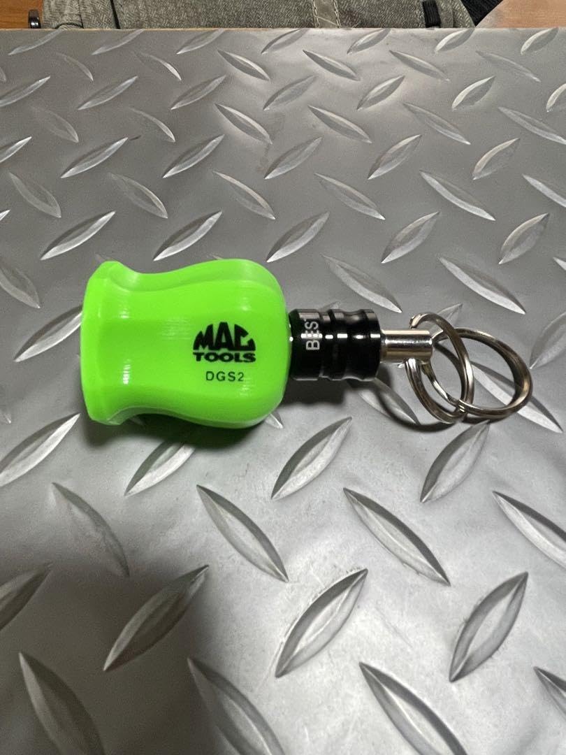 Amazon.co.jp: マックツールオリジナル改造グリップキーホルダー緑黒