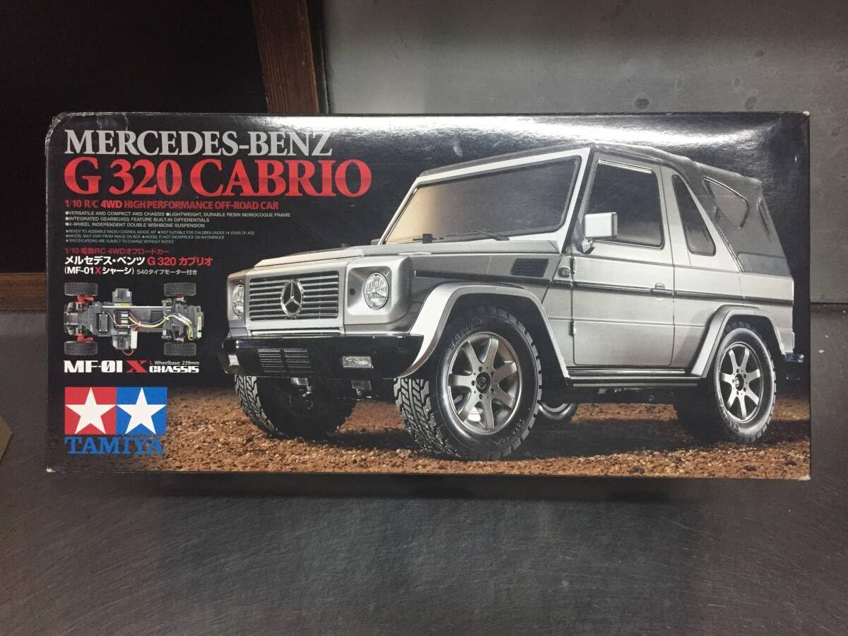 タミヤ 電動RC 4WDオフロードカー メルセデス ベンツ G 320 カブリオ