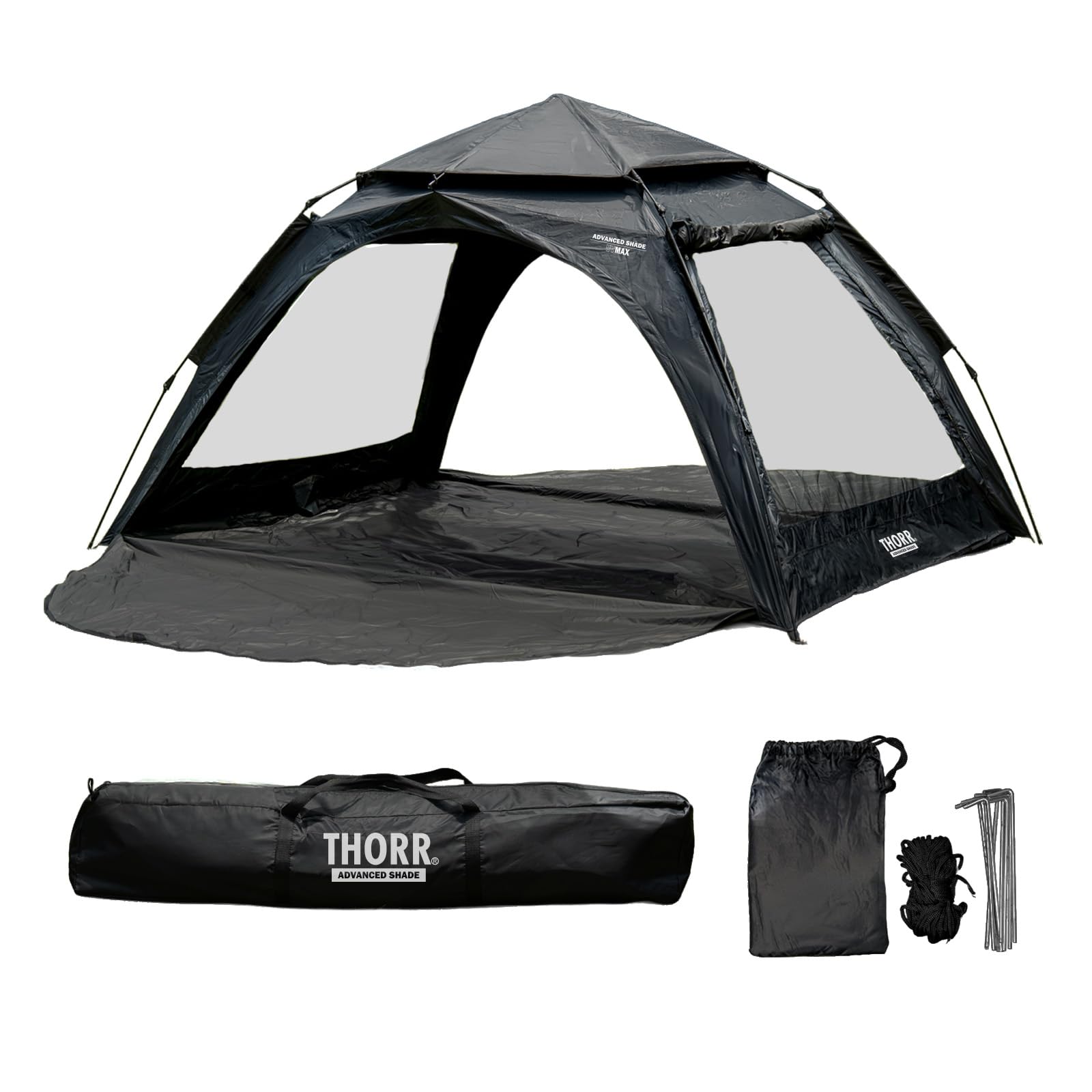 Amazon | 【わがやの秘密基地！】THORR サンシェード 日避け テント