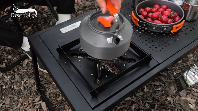 Amazon | DesertFox キャンプ テーブル IGT 天板シングルバーナー
