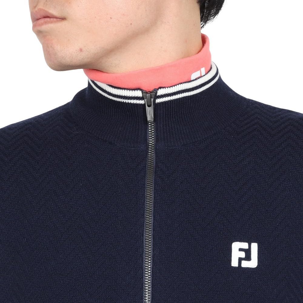 Amazon.co.jp: [フットジョイ] セーター ヘリンボーン柄 防風裏地付き