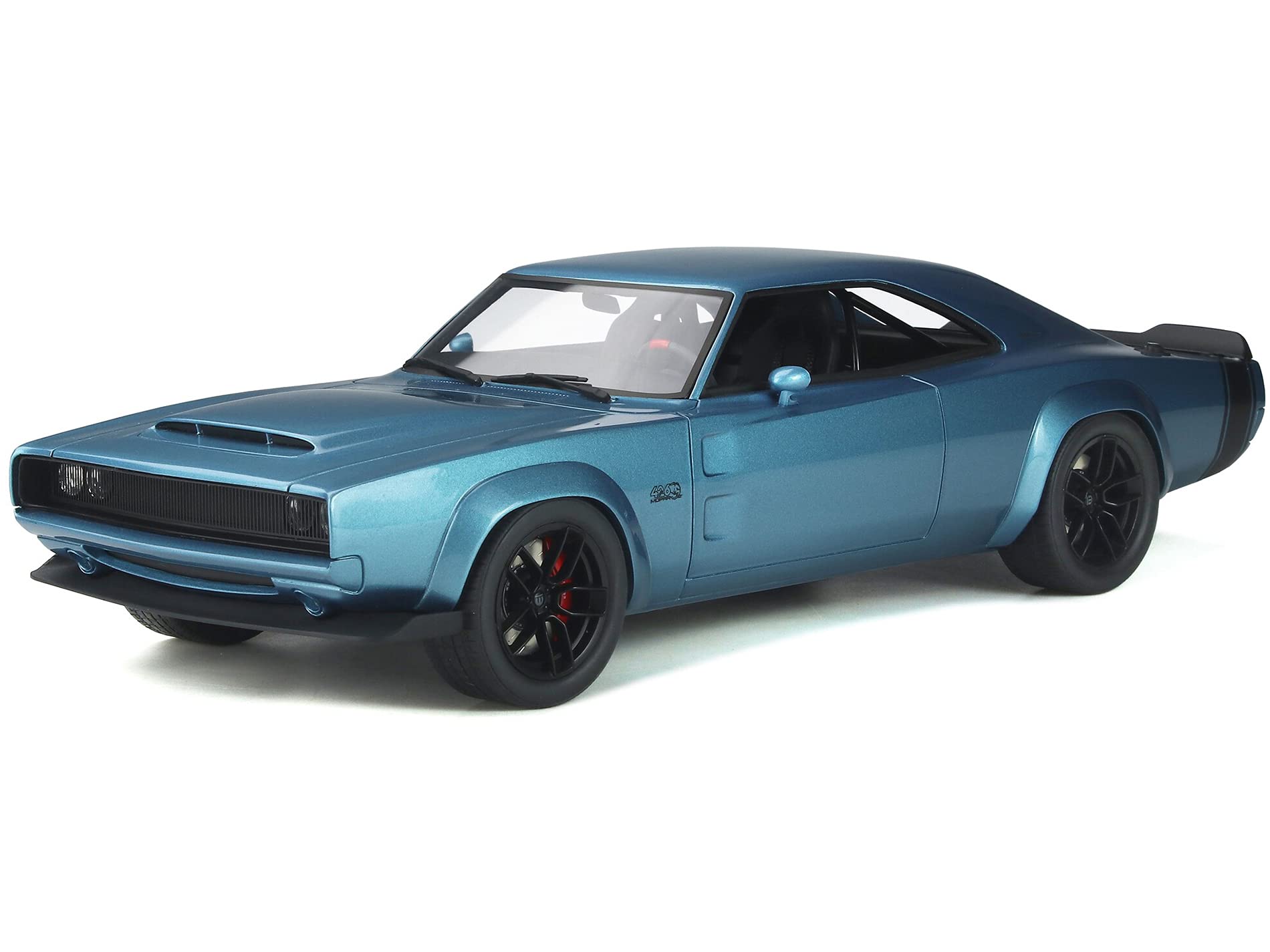 Amazon.com: 1968 Dodge Super Charger SEMA Concept Blue Metallic