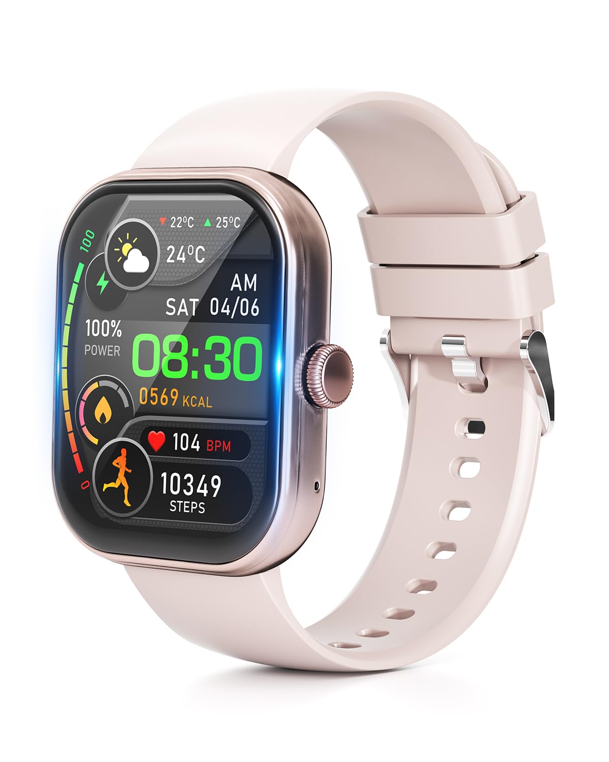 Amazon | スマートウォッチ【稼働時間突破！業界初1000mAh電池&保護