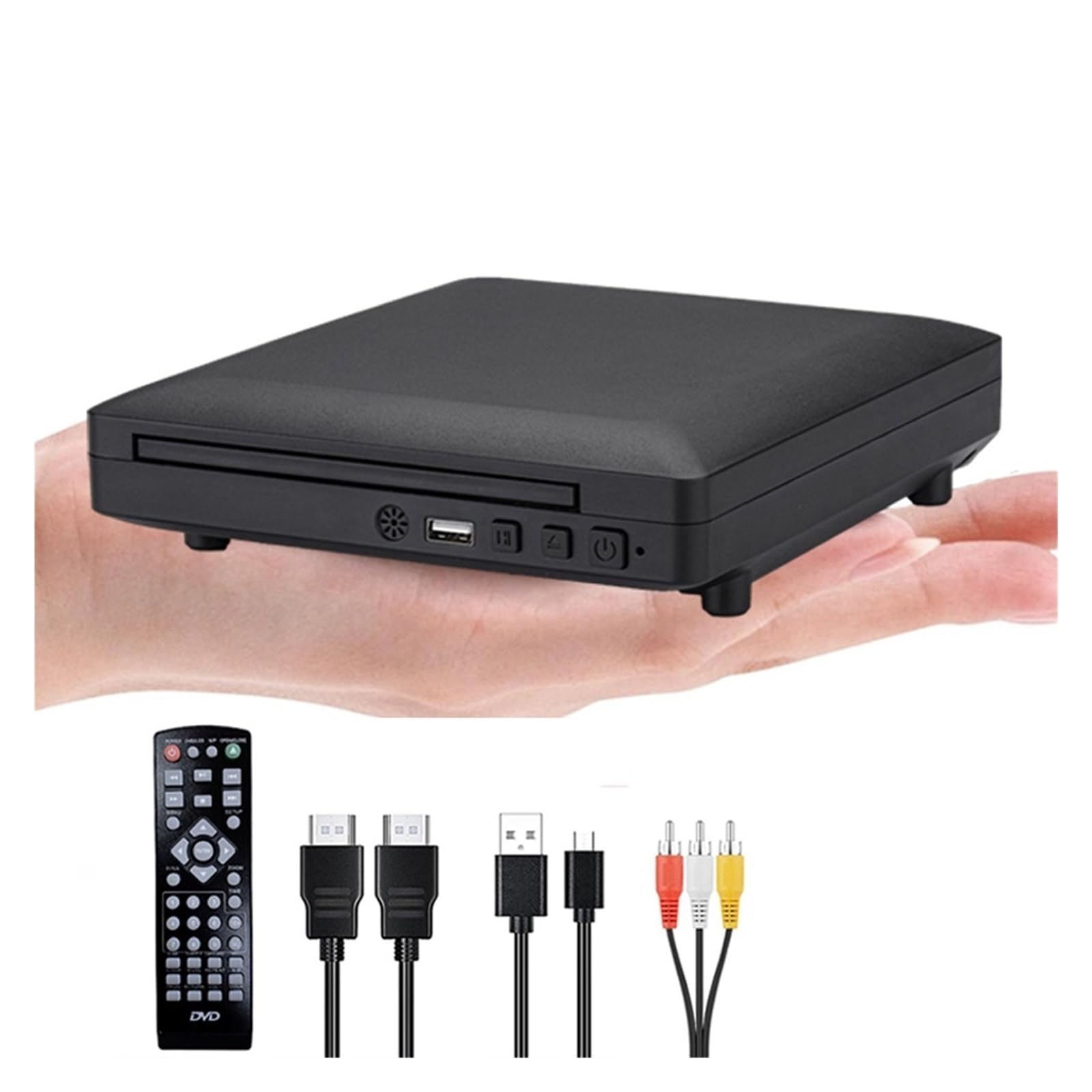 Amazon | ブルーレイプレーヤー ミニHD DVDプレーヤー HDMIおよびRCA