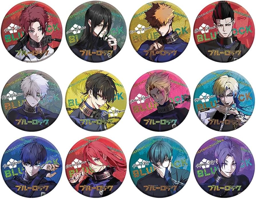 Amazon.co.jp: ブルーロック 缶バッジ セット 潔世一 カイザー 糸師凛