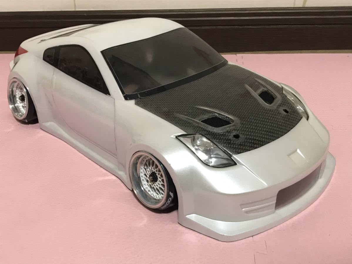 中古塗装済】ラジコンボディ YOKOMO フェアレディZ[送料込] 中古塗装済