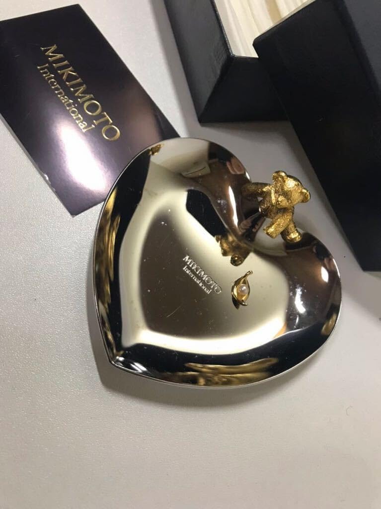 Amazon.co.jp: MIKIMOTO ミキモト ジュエリートレイ 小物入れ 熊