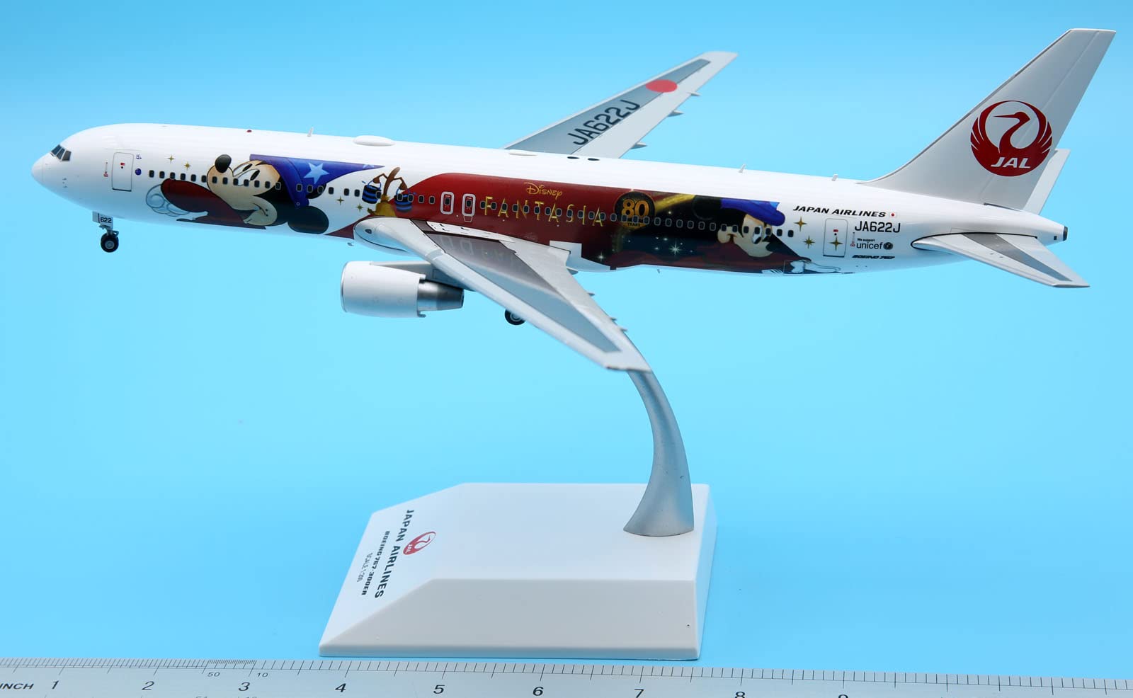 航空機・ヘリコプター JAL B767-300ER Disney100 1/400 JC Wings