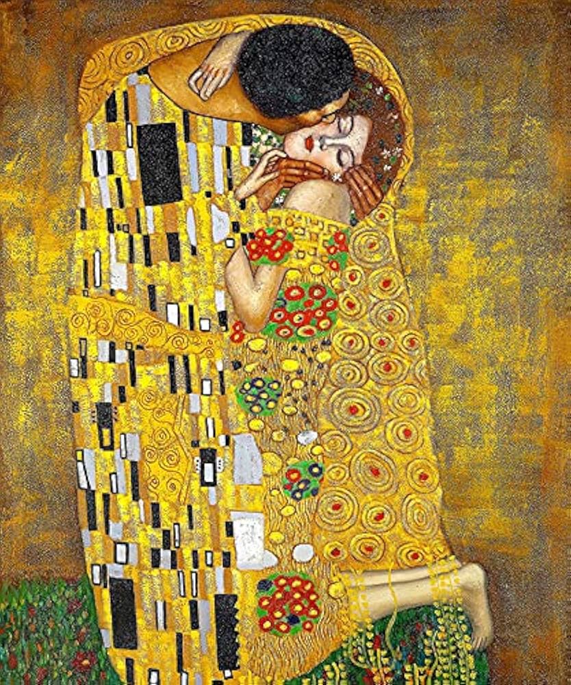 Amazon.co.jp: グスタフ・クリムト 『 The Kiss（接吻） 』のマウス