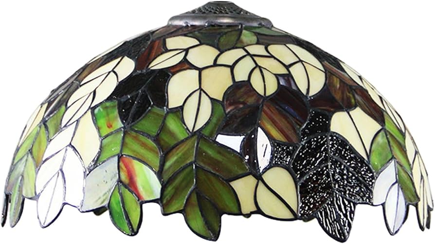 Amazon.co.jp : 16インチのステンドグラスランプシェード交換のみ