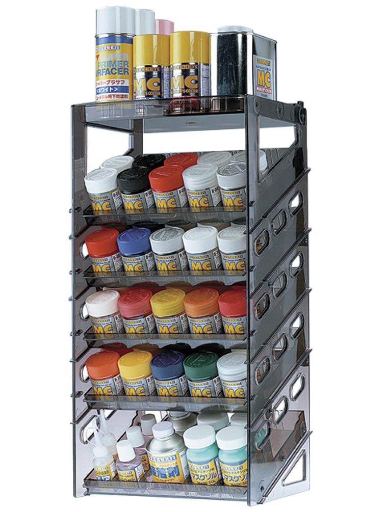Amazon | ウェーブ ペイントラック ホビー用塗料棚 HT-072 | ペイン