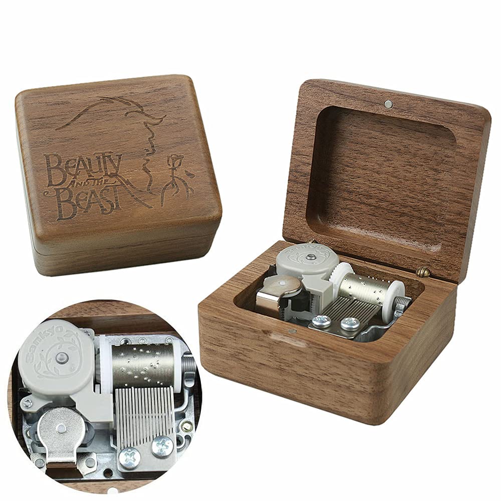 Amazon | Sinzyoオルゴール 木製ミュージックボックス 記念日、誕生日