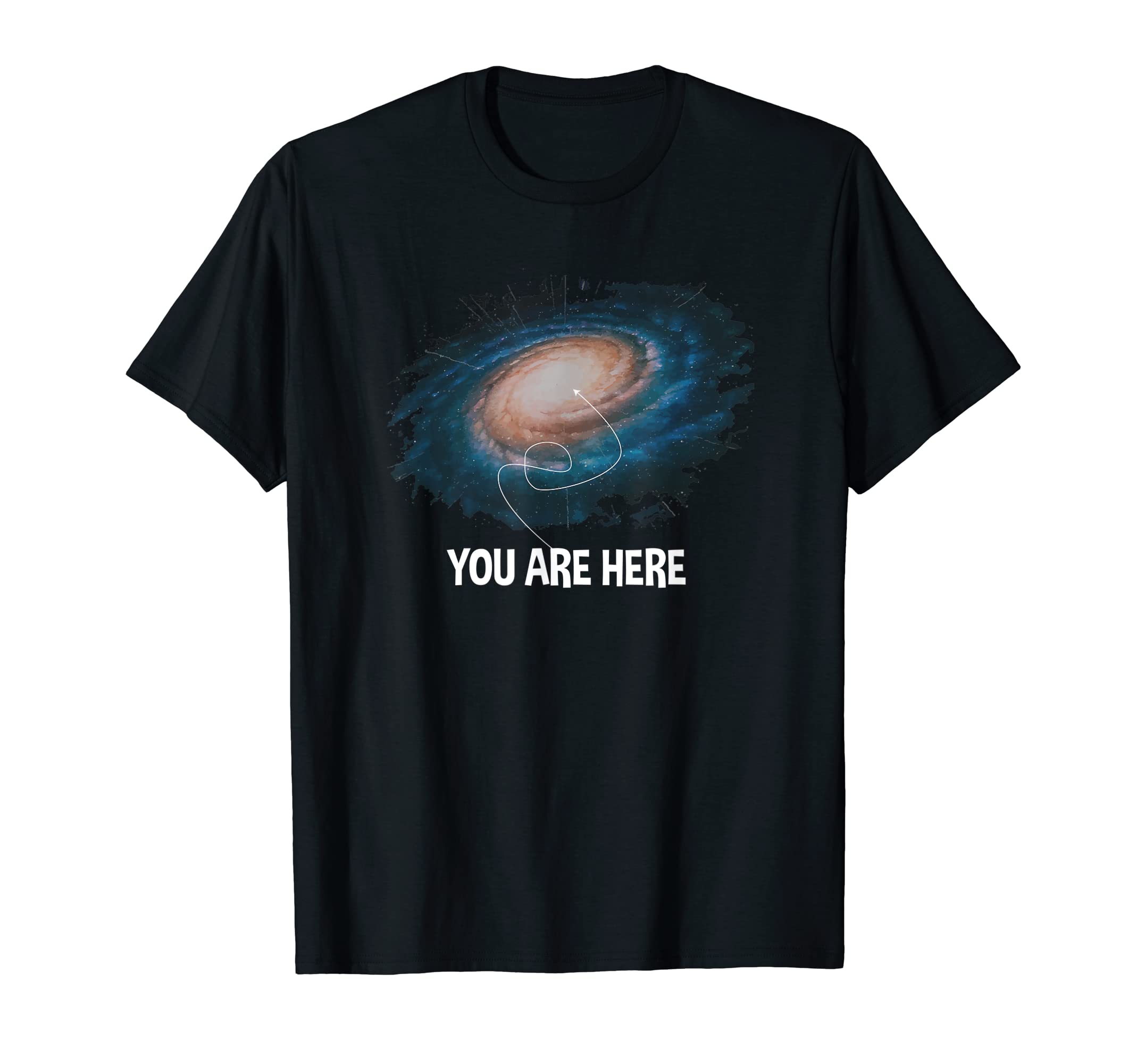 Amazon | You Are Here 宇宙 銀河 天文学 Tシャツ | Tシャツ