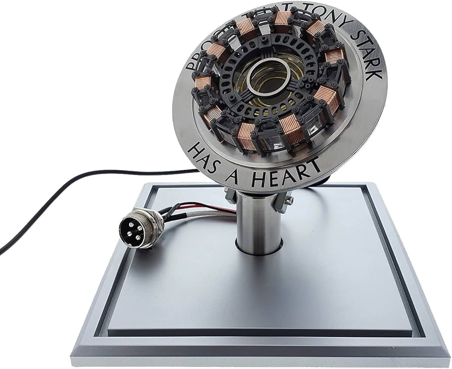 Amazon.co.jp: アイアンマン アークリアクター 1:1比 振動感知 LED