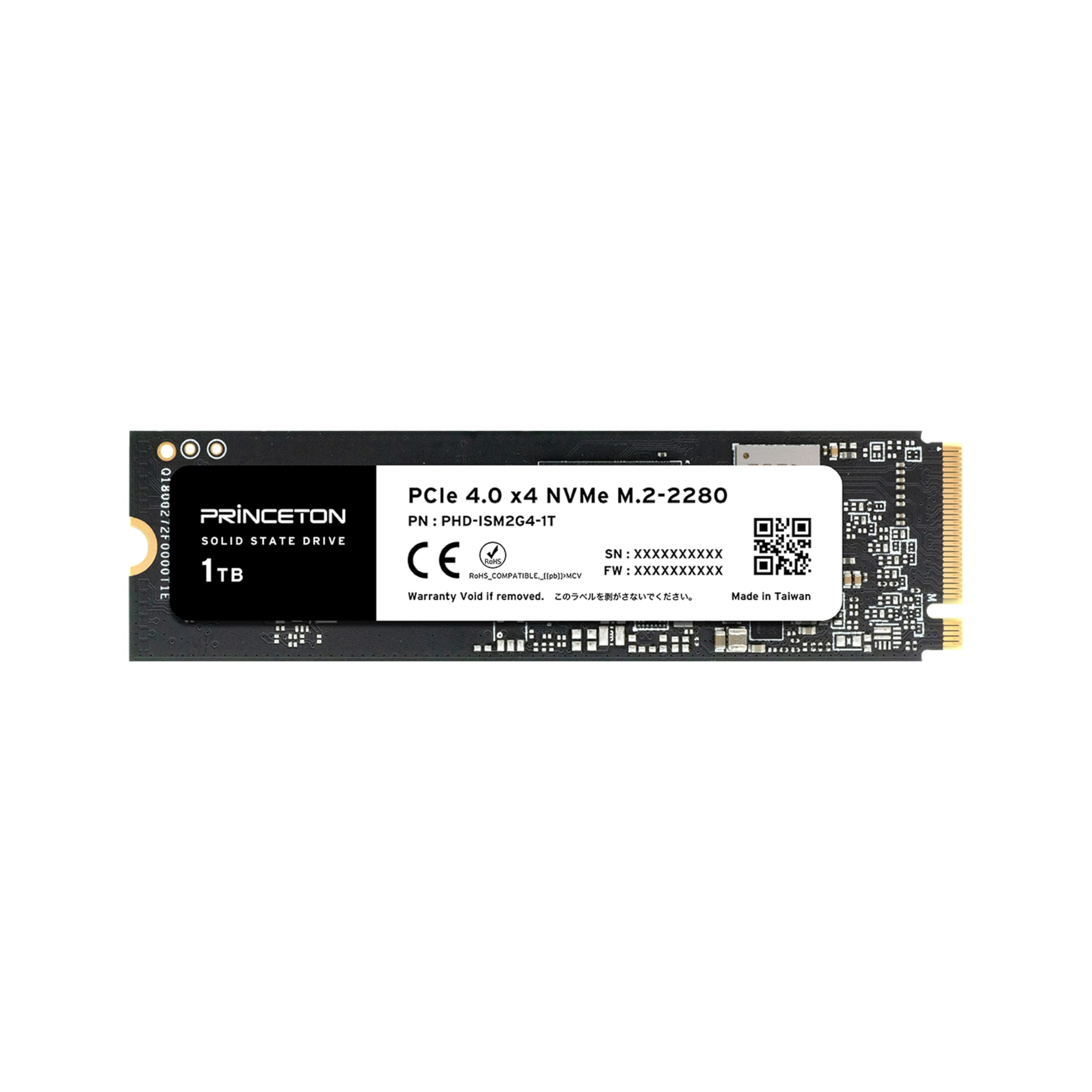 Amazon | プリンストン 内蔵 SSD 1TB PCIe Gen 4.0 x4 NVMe 連続