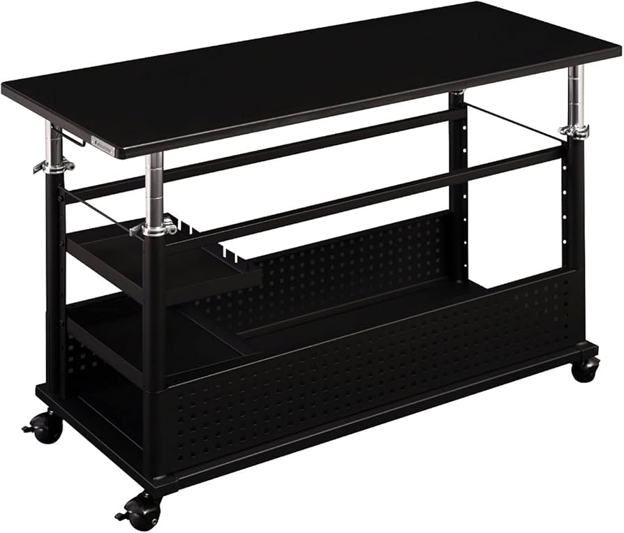 Amazon.co.jp: Bauhutte ( バウヒュッテ ) 昇降式 L字デスク ロング