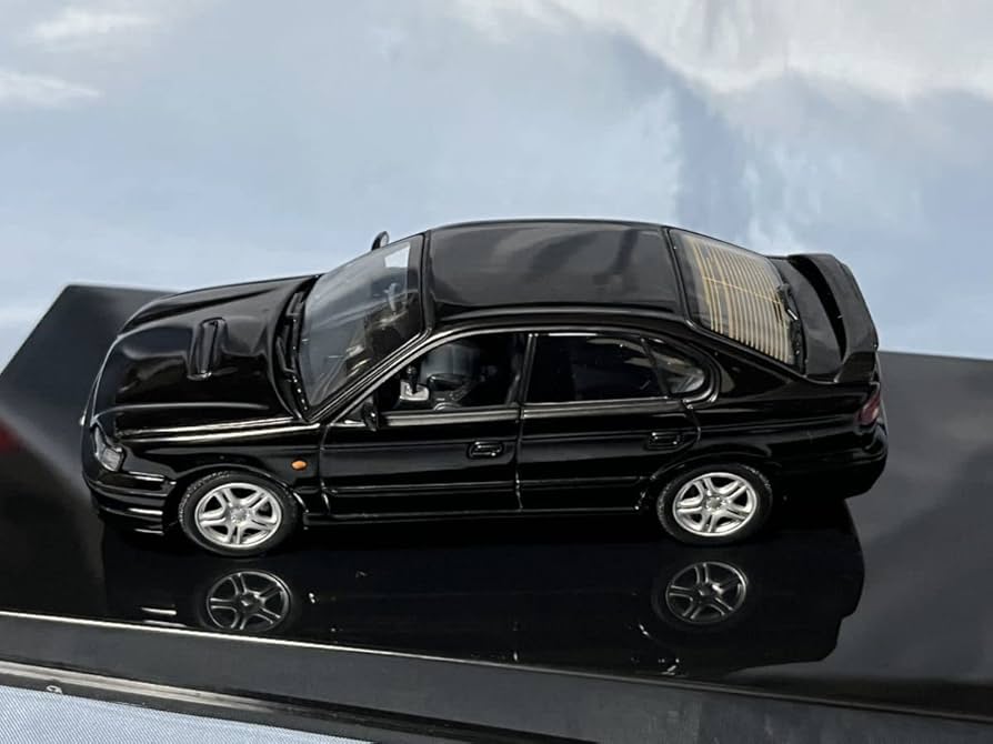 Amazon | オートアート製スバル レガシィB4 黒 1999年 1/43 | ミニカー