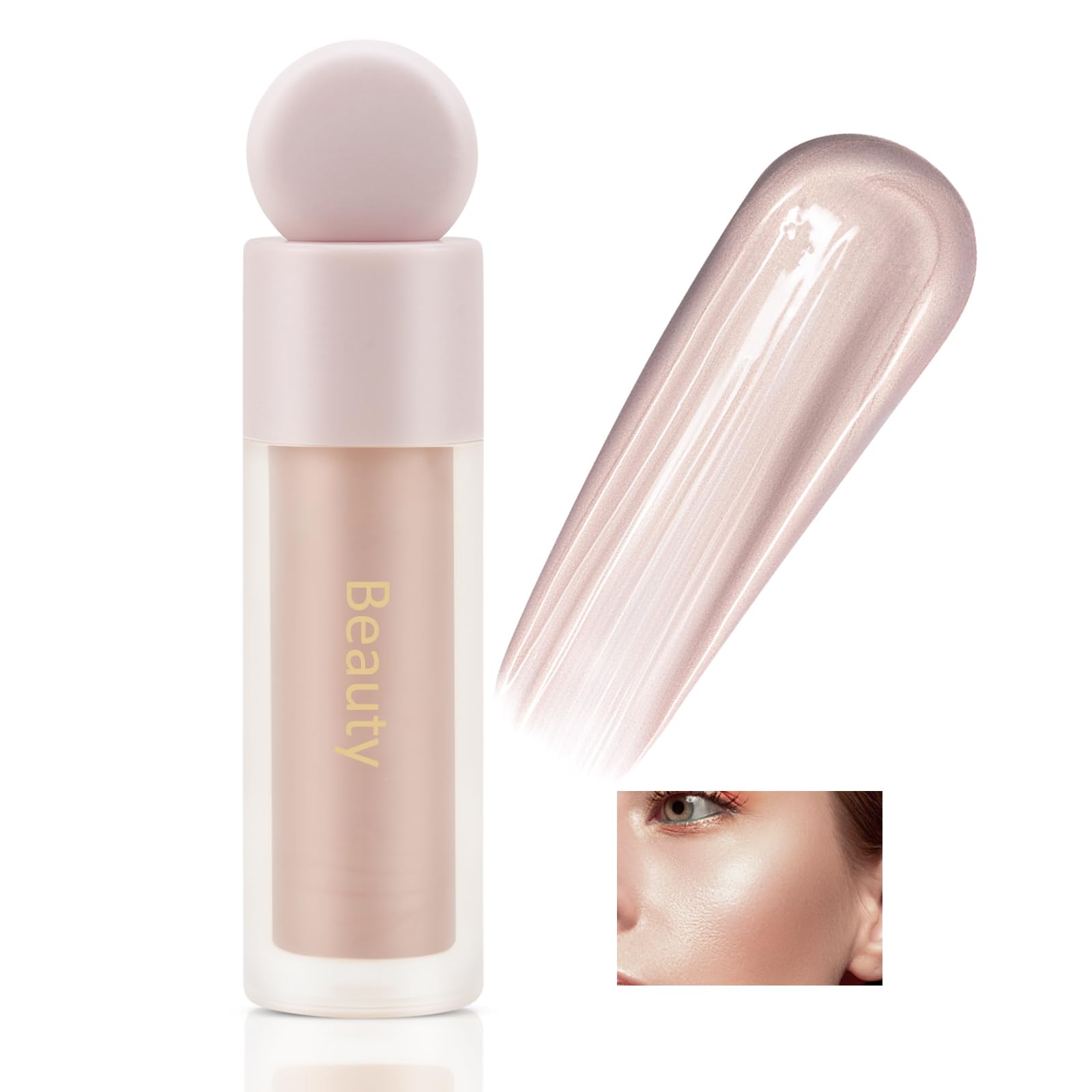 Amazon.co.jp: Boobeen リキッドハイライター メイクアップ