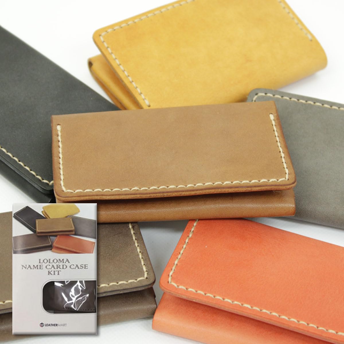 Amazon.co.jp: [10cube Leathermart] レザークラフトキット ロロマ