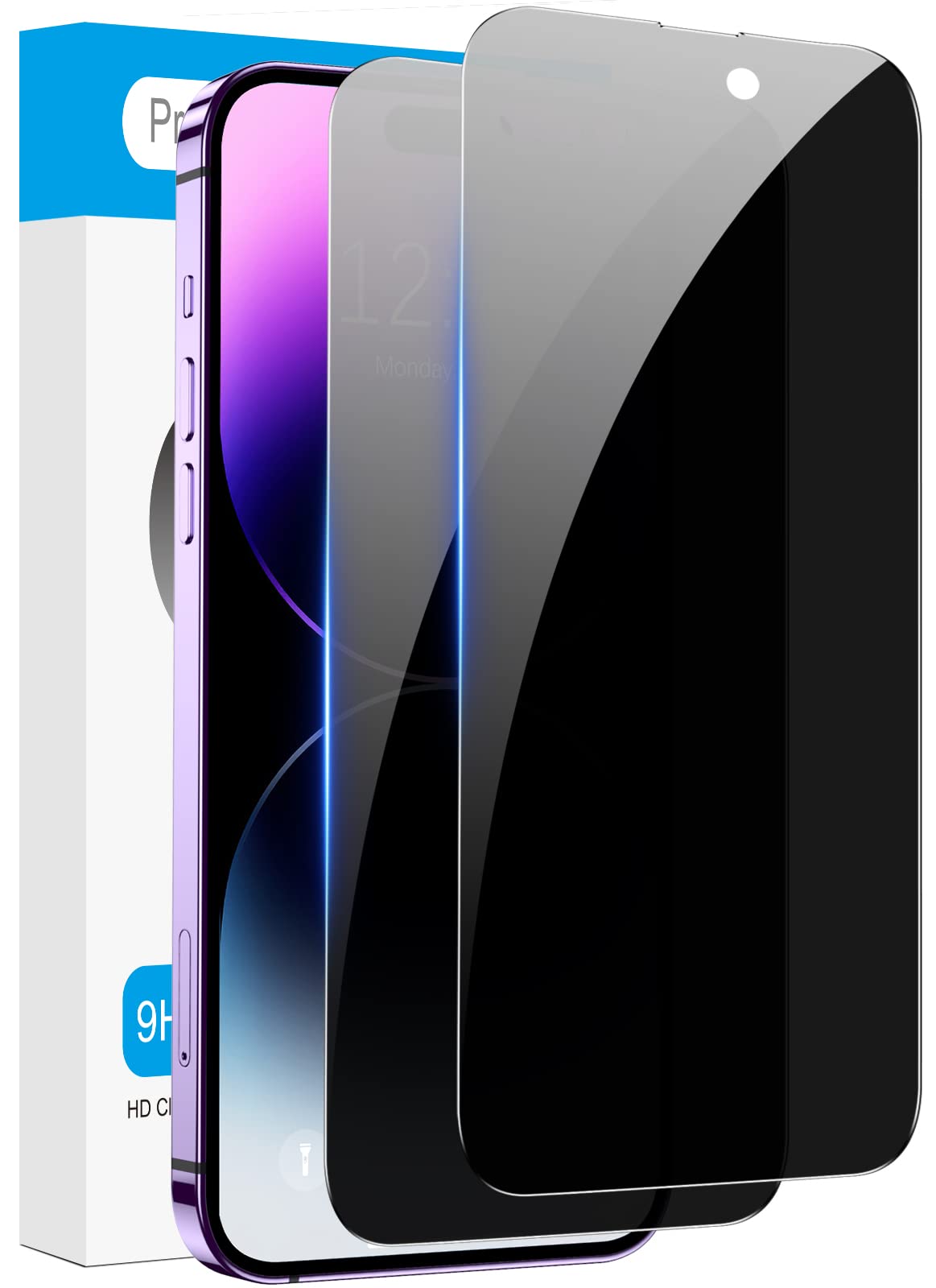 Amazon.com: Fotbor for iPhone 14 Pro Privacy Screen Protector, [2