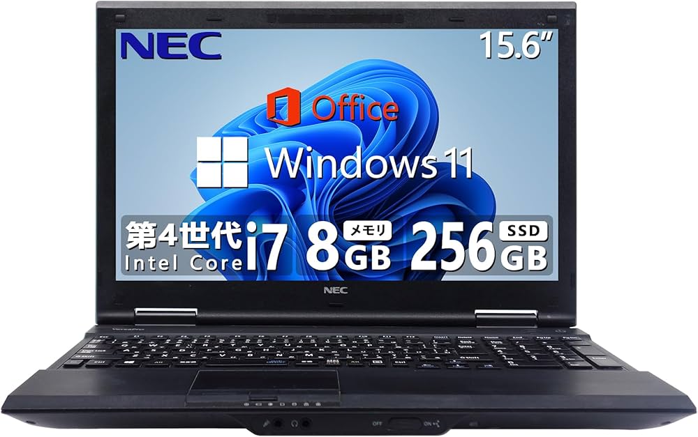 Amazon.co.jp: 【整備済み品】 NEC ハイスペック ノートパソコン/15.6