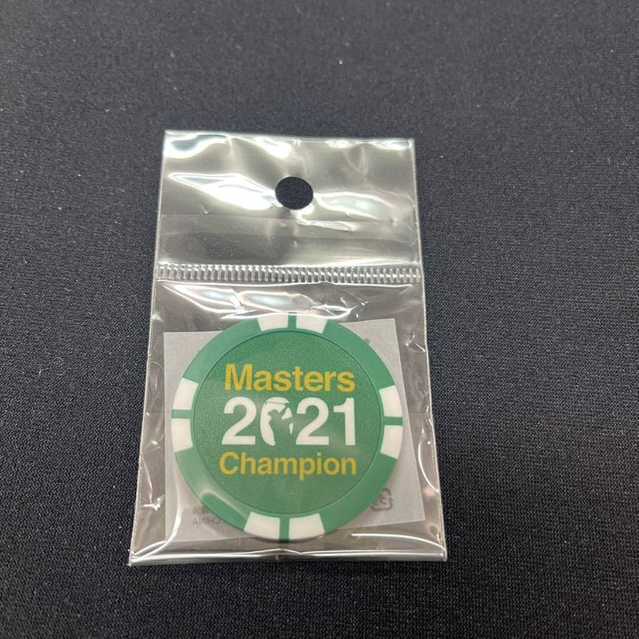 Amazon.co.jp: 2021 Masters Champion ゴルフボールマーカー ゴルフ