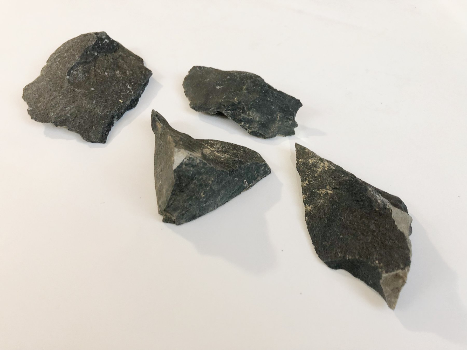 Amazon.co.jp: サヌカイト 1kgセット 讃岐石 カンカン石 石器材料