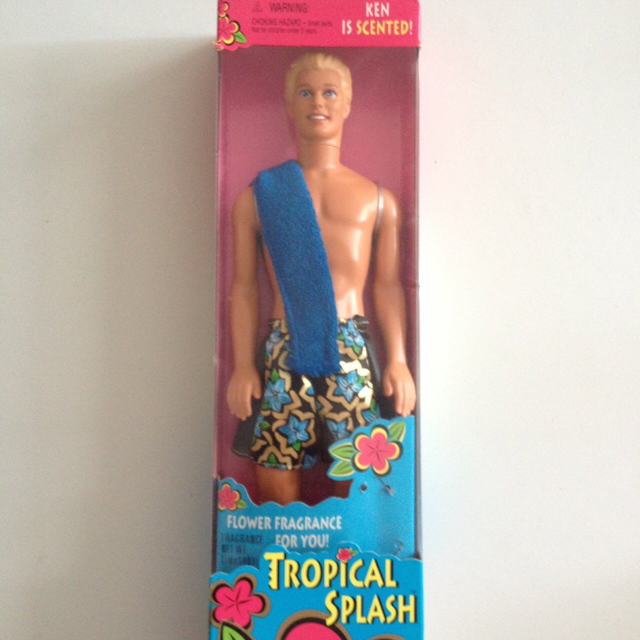 Amazon.com: Barbie 1994 Mattel Tropical Splash Ken 12447 : Toys