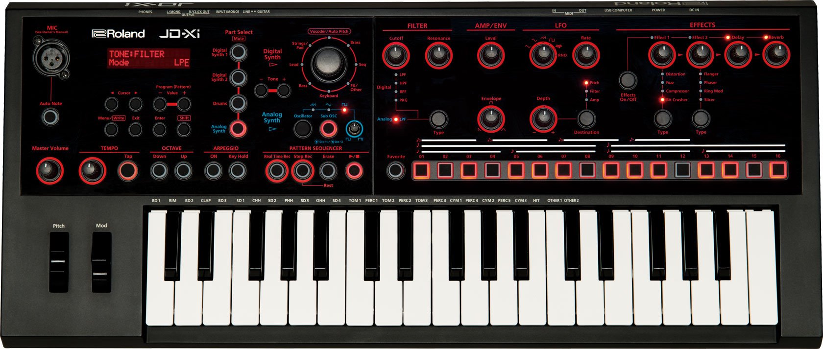 Amazon.co.jp: Roland Synthesizer 37ミニ鍵盤 JD-Xi : 楽器・音響機器
