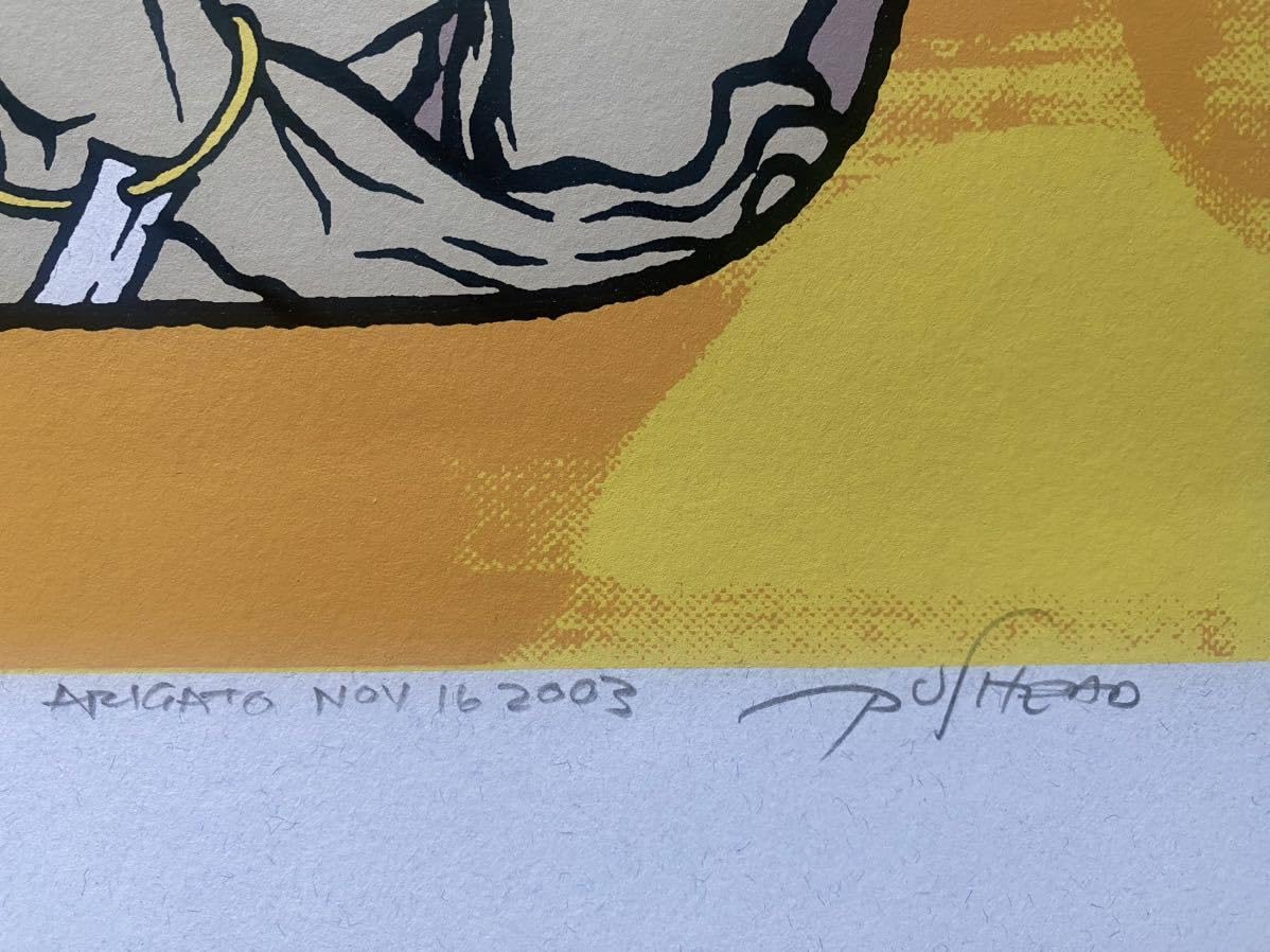 Amazon.co.jp: レアPUSHEAD 直筆サインシリアルナンバー入り シルク