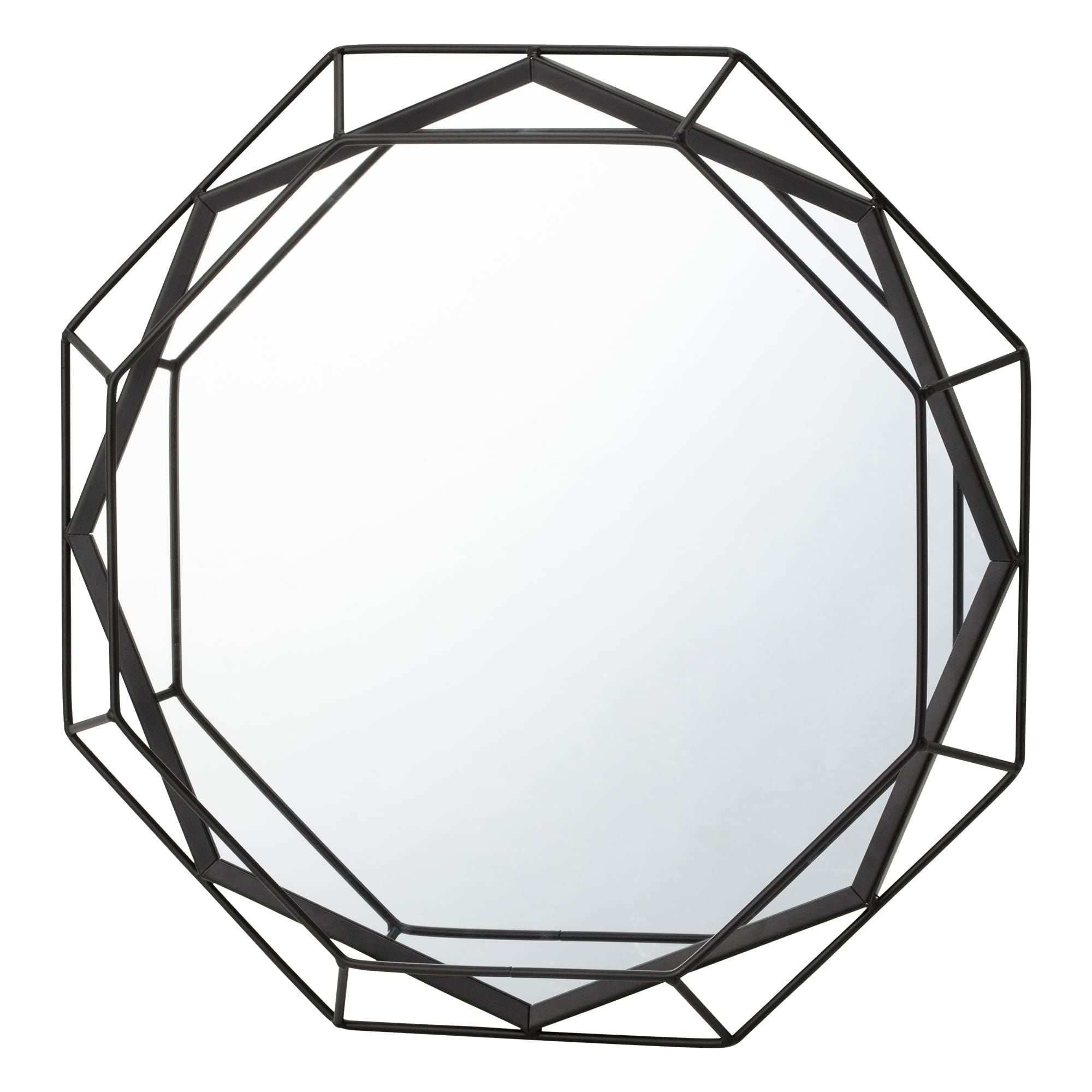 Amazon.co.jp: Francfranc フランフラン リナ ウォールミラー ブラック